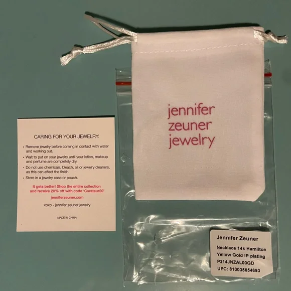 Jennifer Zeuner Gold Necklace - Picture 2 of 3